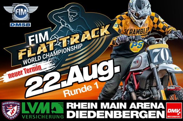 Banner Flat-Track-WM 22. August 2020